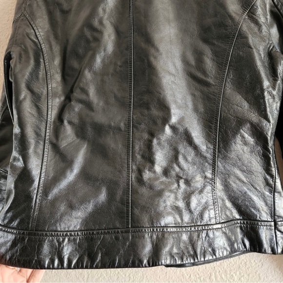 Vintage The Limited Leather Moto jacket | size medium - Picture 5 of 7